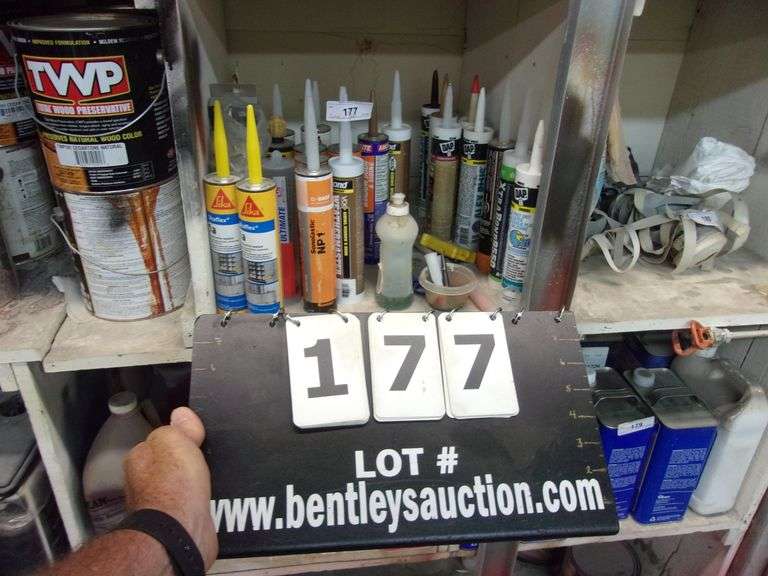 CONTENTS OF SHELF CAULK & SEALANT Bentley & Associates, LLC