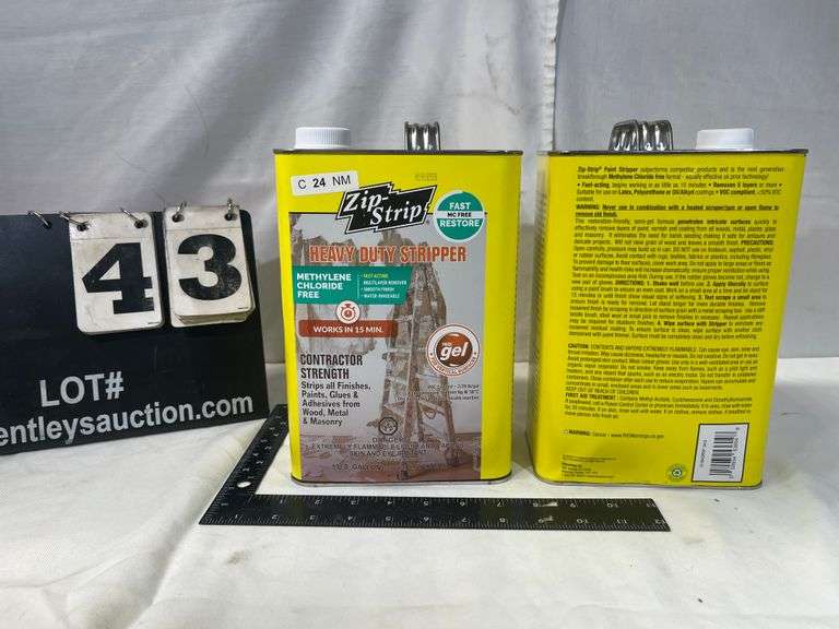 ZIP STRIP PAINT STRIPPER (2X MONEY) Bentley & Associates, LLC