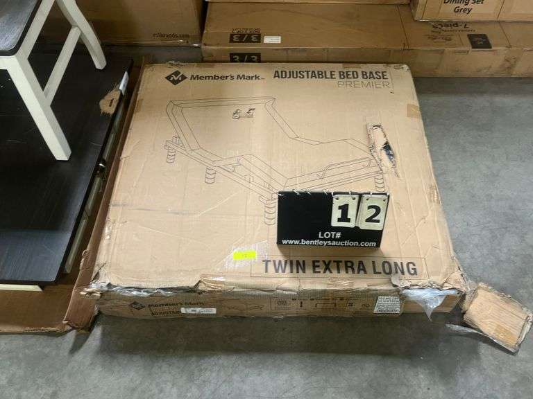 MEMBERS MARK ADJUSTABLE BED BASE PREMIER, TWIN EXTRA LONG Bentley