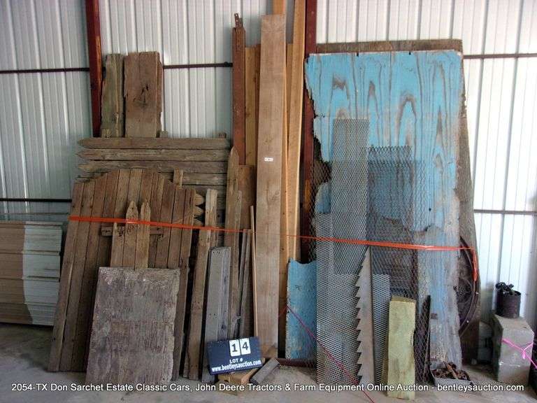LOT MISC WOOD & EXPANDED METAL Bentley & Associates, LLC