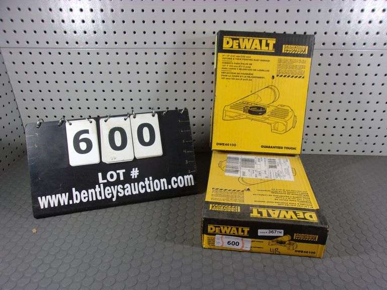 DEWALT CUTTING & TUCKPOINTING DUST SHROUD, DWE46100 (2X MONEY