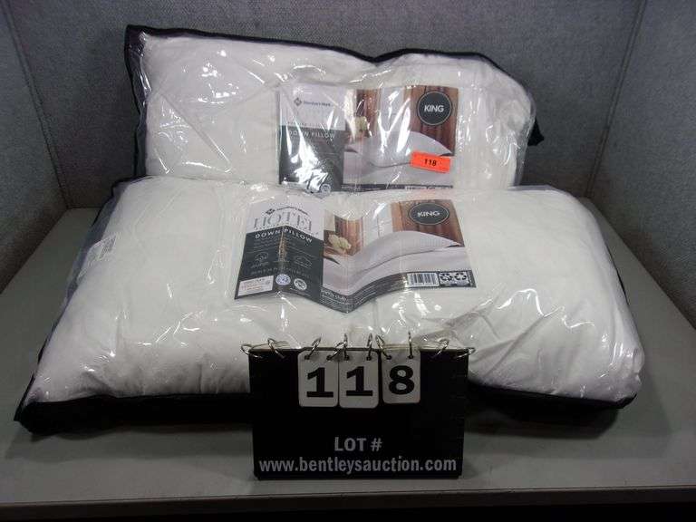 MEMBERS MARK KIND SIZED DOWN PILLOWS (2 TOTAL) Bentley & Associates, LLC