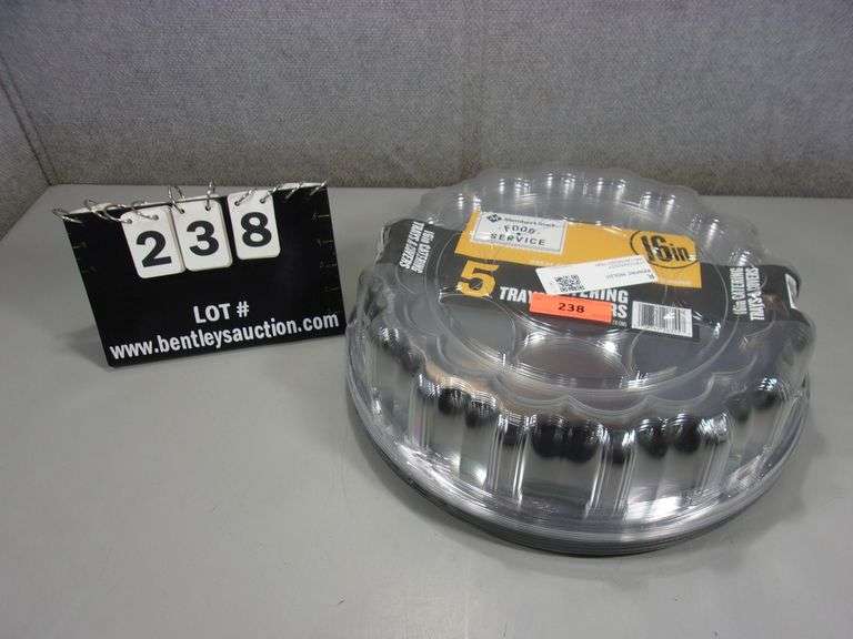 MEMBERS MARK FOOD SERVICE 16 IN. PLASTIC SERVING TRAYS & LID Bentley & Associates, LLC