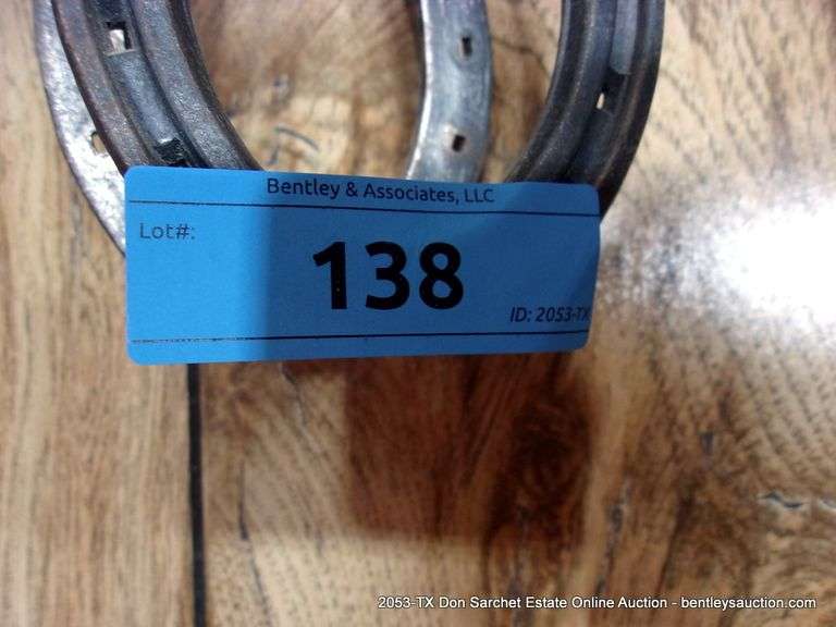 DECORATIVE HANGING HORSESHOES Bentley & Associates, LLC