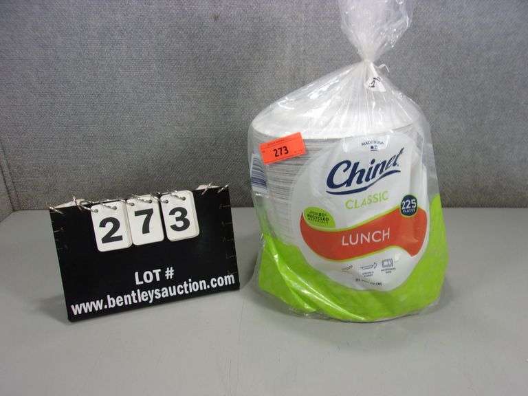 CLASSIC LUNCH PAPER PLATES (225 PLATES) Bentley & Associates, LLC
