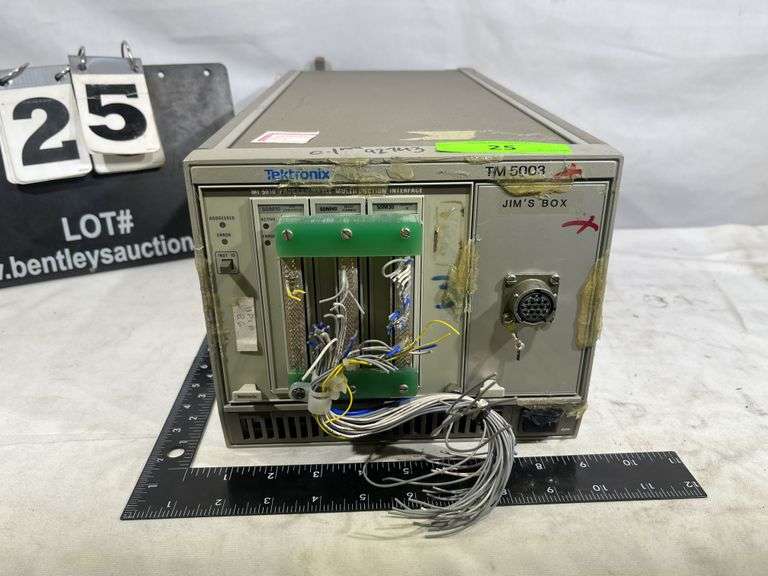 TEKTRONIX TM5003/M15010 PROGRAMMABLE MULTIFUNCTION INTERFACE - Bentley ...