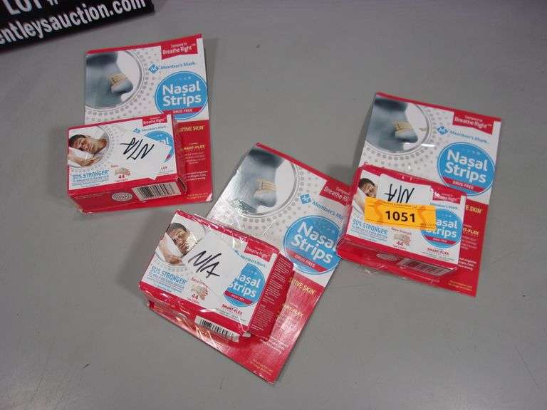 MEMBER'S MARK EXTRA STRENGTH NASAL STRIPS (3X MONEY) Bentley & Associates, LLC