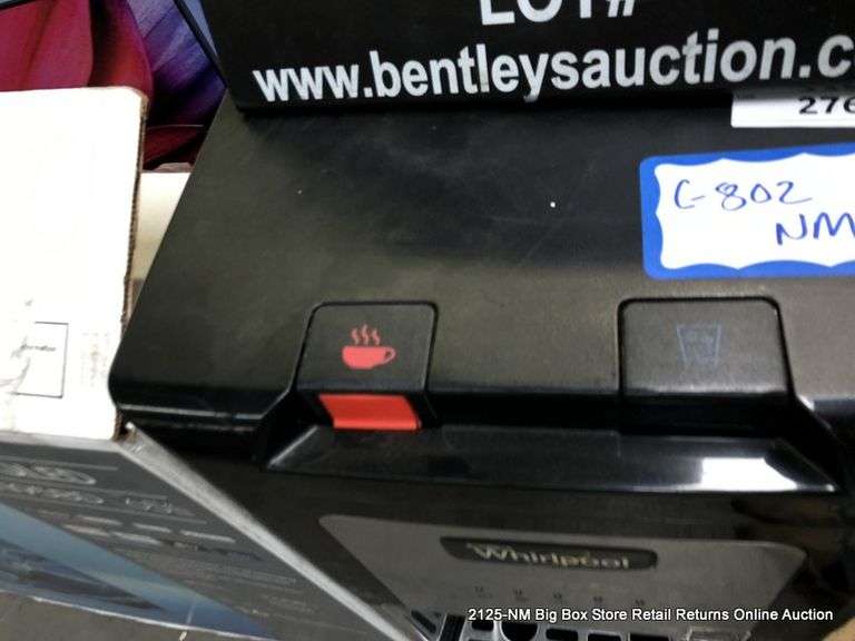 WHIRLPOOL HOT & COLD WATER DISPENSER 8LIECHSCSSS5LW USED