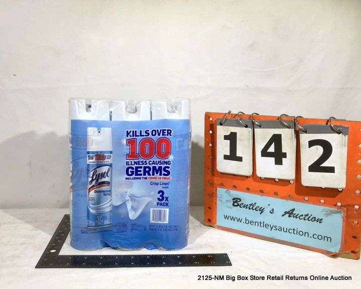 LYSOL MULTI PACK DISINFECTANT SPRAY Bentley & Associates, LLC