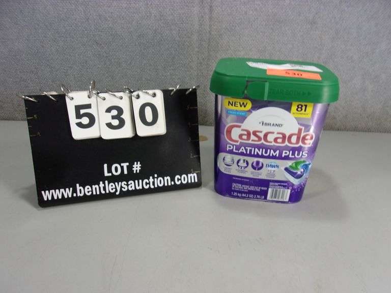 CASCADE PLATINUM PLUS DISHWASHER TABLETS Bentley & Associates, LLC
