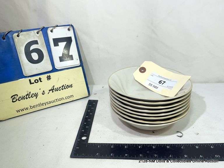 SCULPTURA HEARTHSIDE STONEWARE JAPAN,8 BOWLS USED, AS IS Bentley & Associates, LLC