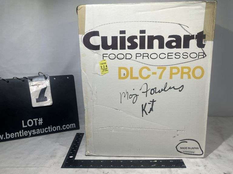 CUISINART FOOD PROCESSOR DLC7 PRO Bentley & Associates, LLC