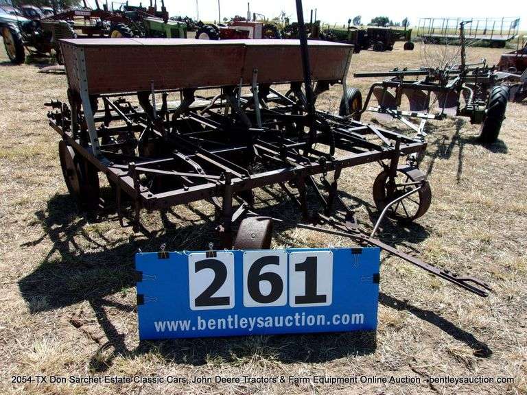 DEMPSTER 7ROW SEED DRILL PLOW Bentley & Associates, LLC