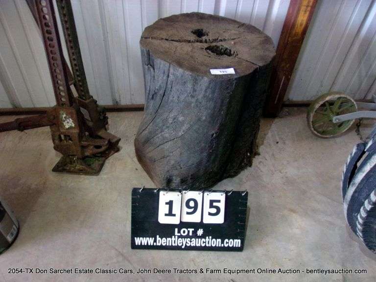 OIL SOAKED OLD TREE STUMP Bentley & Associates, LLC