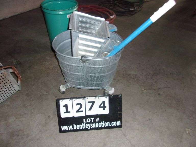 METAL MOP BUCKET Bentley & Associates, LLC