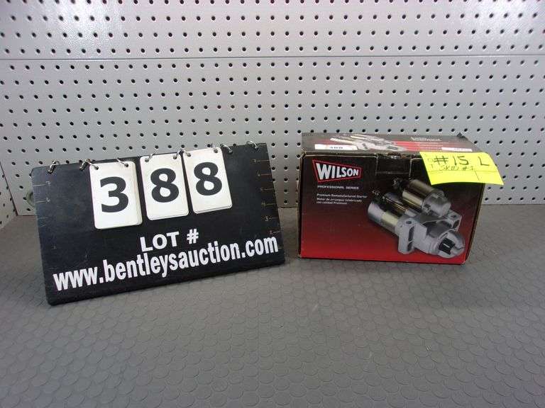 WILSON STARTER MOTOR MODEL 17466 Bentley & Associates, LLC
