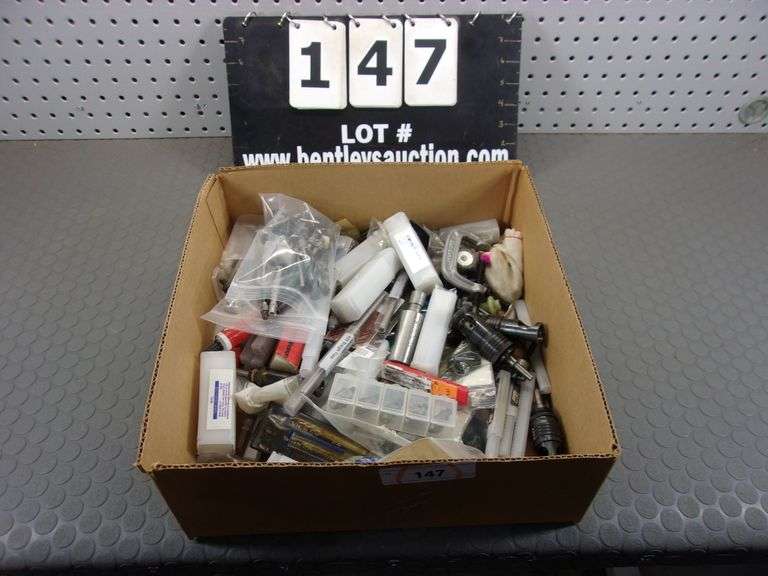 BOX ASSORTED HIGH SPEED STEEL DRILL BITS & REAMERS Bentley