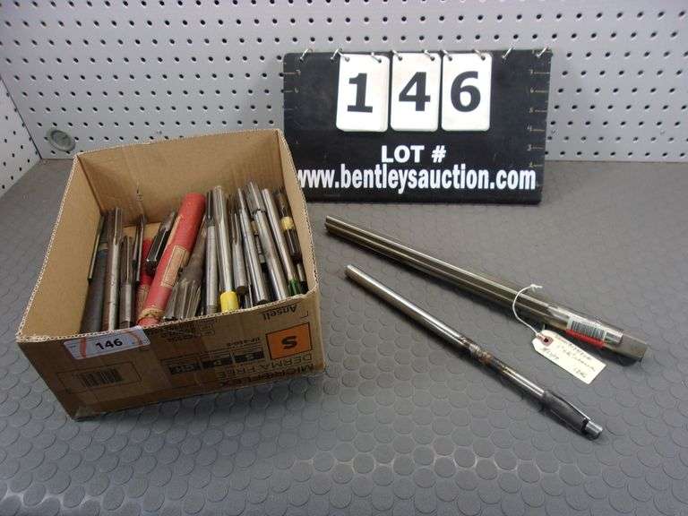 BOX ASSORTED HIGH SPEED STEEL DRILL BITS & REAMERS Bentley