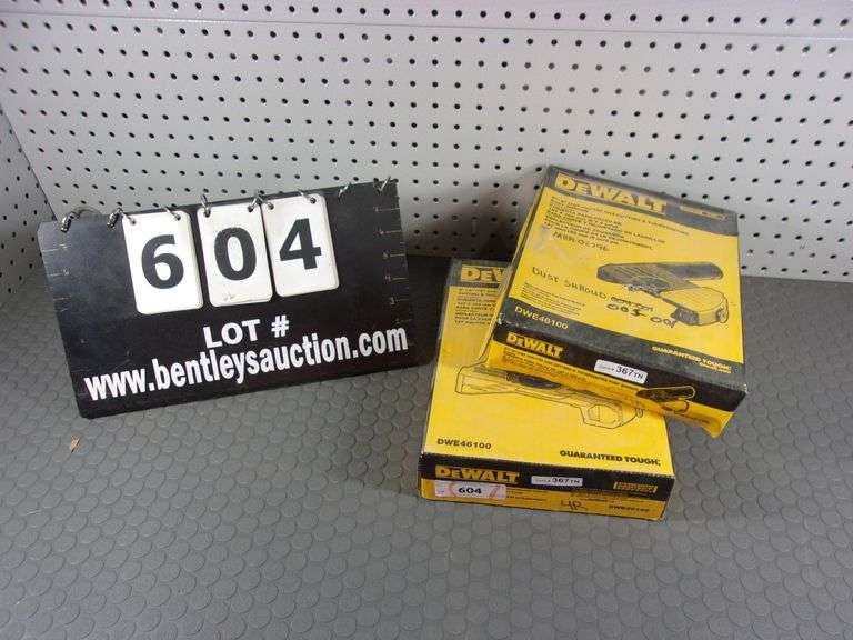 DEWALT DUST EXTRACTION SHROUD MODEL DWE46100 (2X MONEY) Bentley