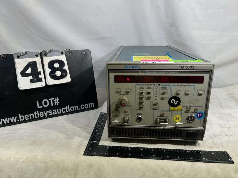 TEKTRONIX TM5003CG5011 PROGRAMMABLE CALIBRATION GENERATOR Bentley & Associates, LLC