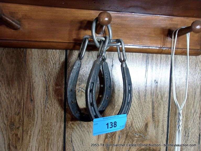 DECORATIVE HANGING HORSESHOES Bentley & Associates, LLC