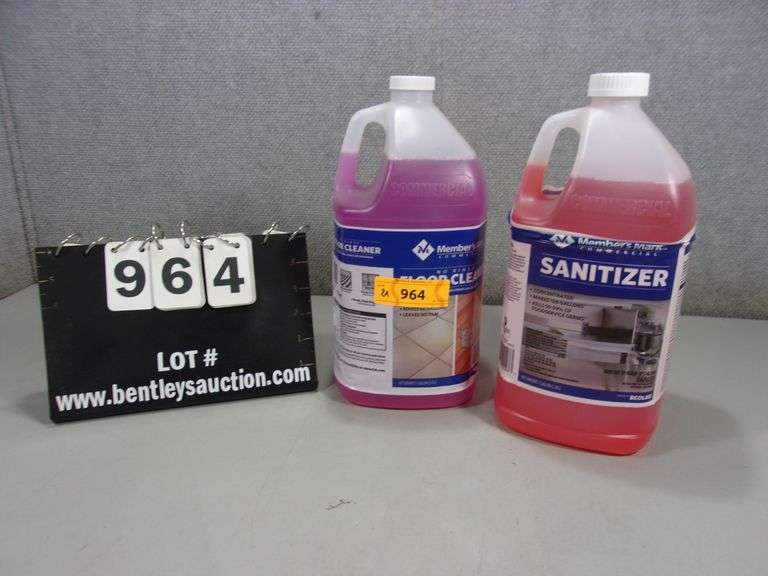 MEMBER'S MARK FLOOR CLEANER & SANITIZER 1 GAL. (2X MONEY) Bentley