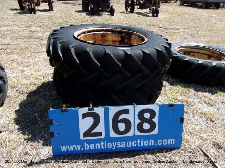 LOT 2 18.4/1534 TRACTOR RIMS & TIRES Bentley & Associates, LLC