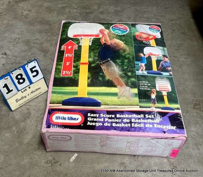 LITTLE TIKES EASY SCORE BASKETBALL SET - Bentley & Associates, LLC