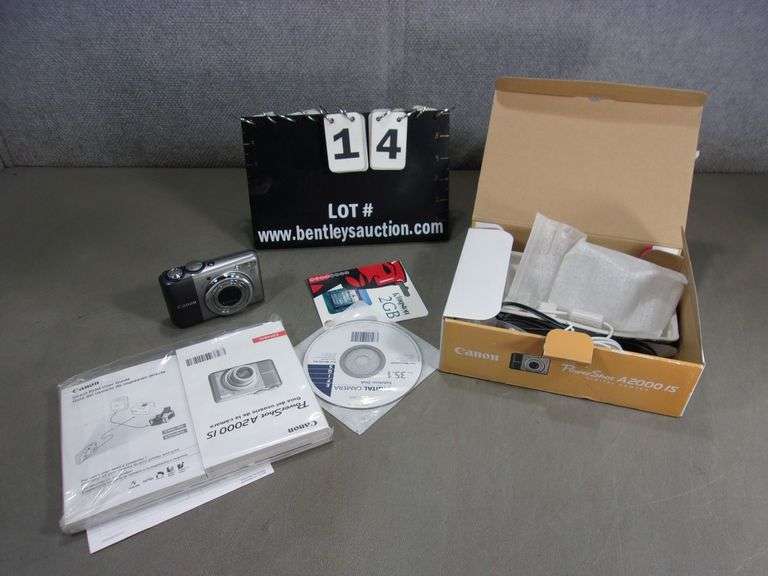 CANON POWERSHOT A2000 IS CAMERA Bentley & Associates, LLC