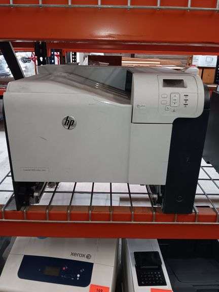 HP LASERJET COLOR 500 M551 PRINTER - USED, AS IS - Bentley & Associates ...