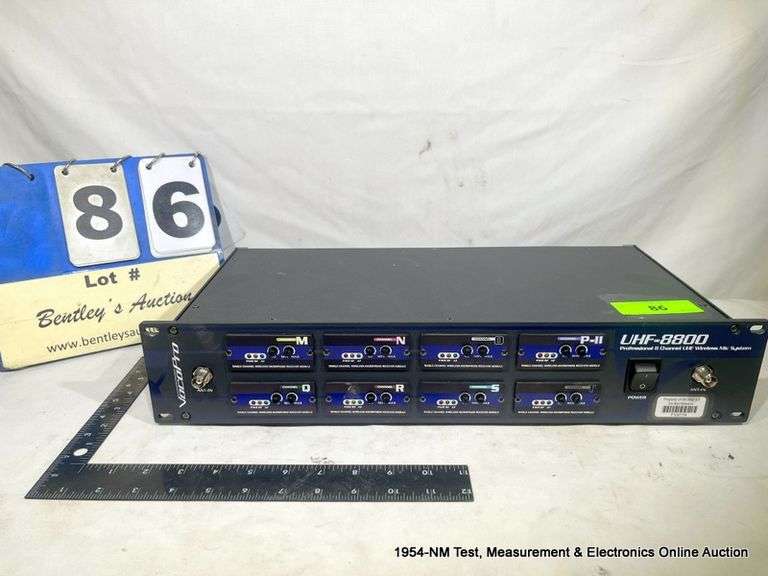 VOCOPRO UHF8800 8 CHANNEL UHF WIRELESS MIC SYSTEM Bentley