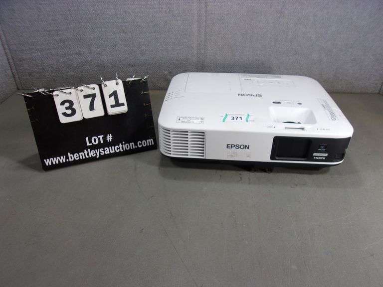 EPSON LCD PROJECTOR MODEL H816A Bentley & Associates, LLC