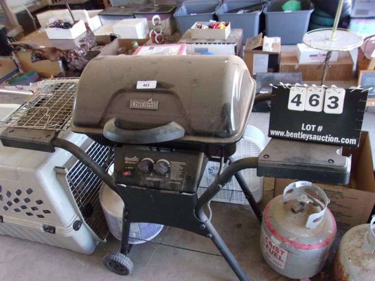CHARBROIL GRILL W/ PROPANE TANK Bentley & Associates, LLC