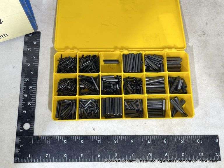 CASE ASSORTED SIZE SLOTTED SPRING PINS Bentley & Associates, LLC