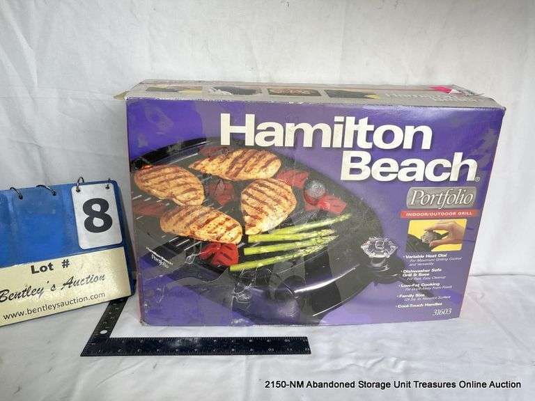 HAMILTON BEACH PORTFOLIO INDOOR/OUTDOOR GRILL Bentley & Associates, LLC