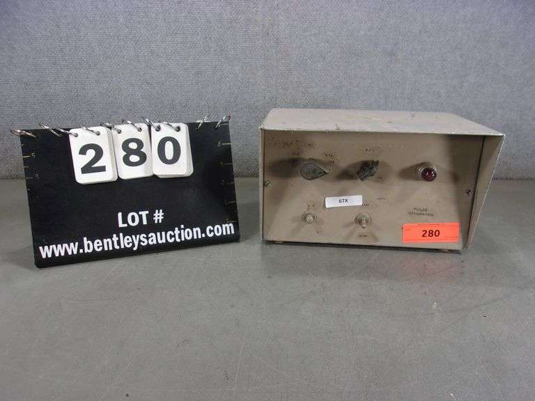 CUSTOM MADE PULSE GENERATOR CONTROL MODULE Bentley & Associates, LLC