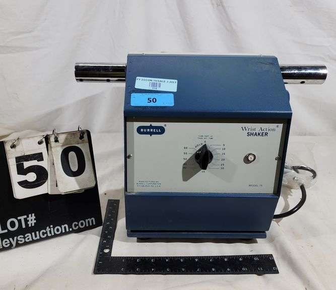 BURRELL 75 WRIST ACTION SHAKER Bentley & Associates, LLC