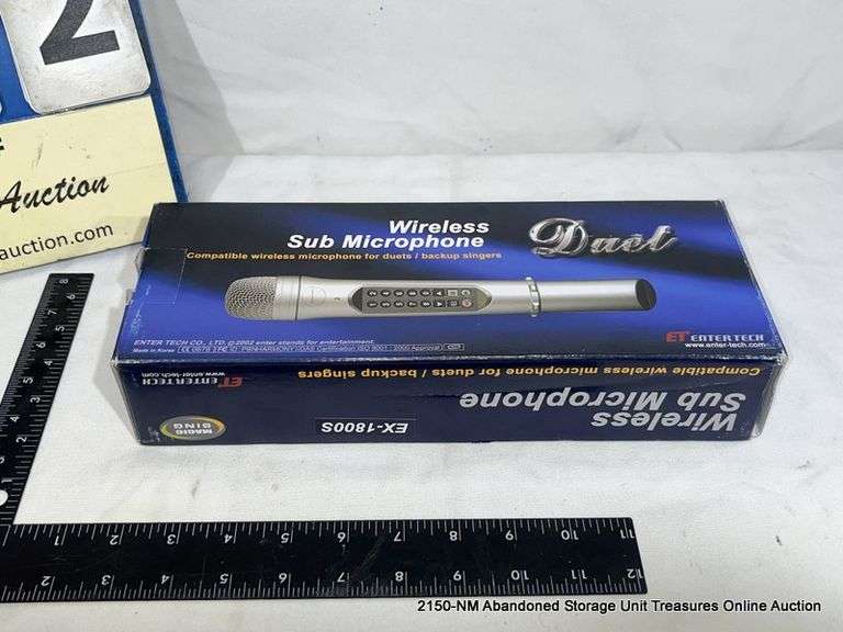 ENTER TECH WIRELESS SUB MICROPHONE Bentley & Associates, LLC