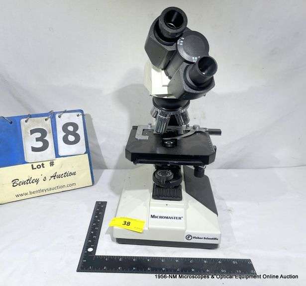 FISHER SCIENTIFIC MICROMASTER MICROSCOPE Bentley & Associates, LLC