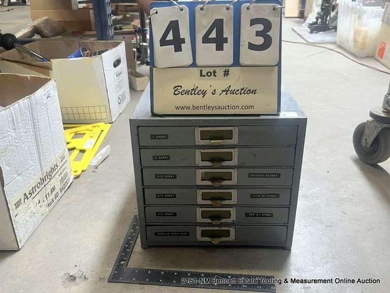 FLAT FILE W/ ASSORTED SANDPAPER Bentley & Associates, LLC