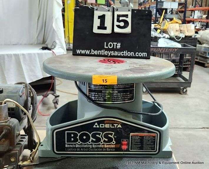 DELTA 31780 BENCH OSCILLATING SPINDLE SANDER, 120 VOLT Bentley