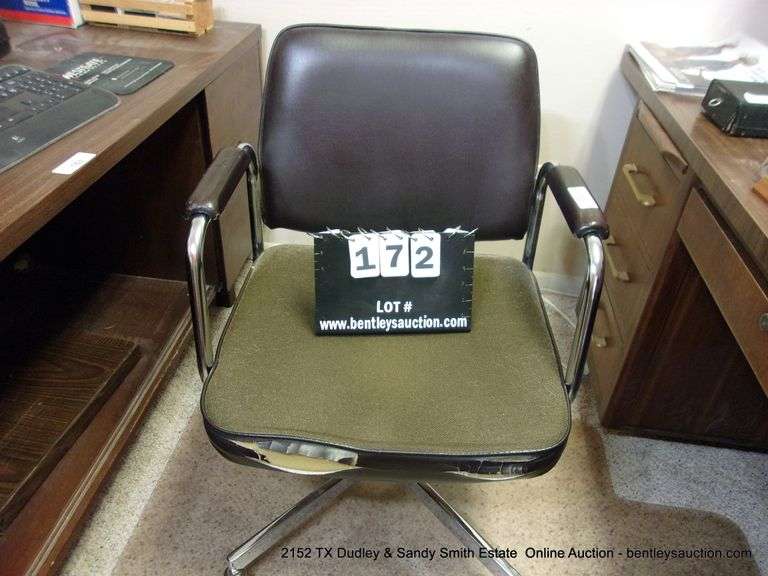 ROLLING METAL OFFICE CHAIR, ROLLING CHAIR SURFACE Bentley