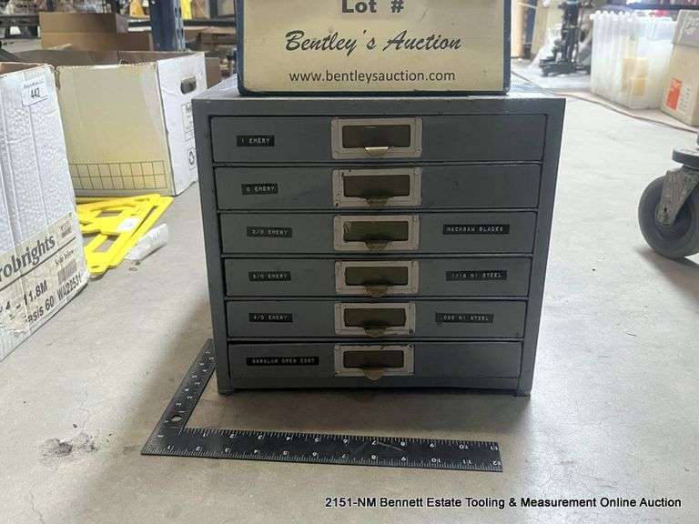 FLAT FILE W/ ASSORTED SANDPAPER Bentley & Associates, LLC