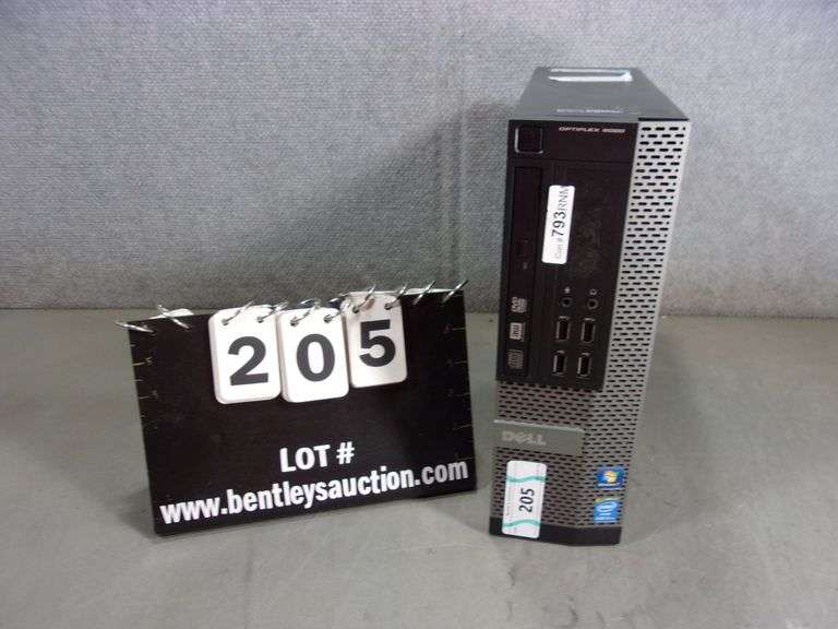 DELL OPTIPLEX 9020 INTEL CORE I7, MODEL D07S - Bentley & Associates, LLC