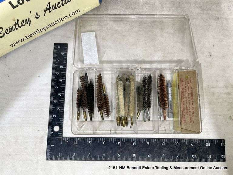 CASE ASSORTED SIZE GUN BORE BRUSHES Bentley & Associates, LLC