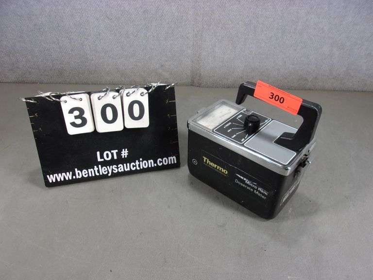 THERMO SCIENTIFIC EBERLINE MICRO REM GEIGER COUNTER Bentley