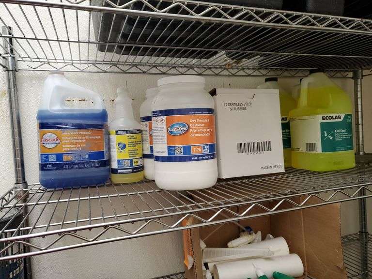 Ecolab Kool Klene freezer cleaner (3), two boxes 12ct stainless steel