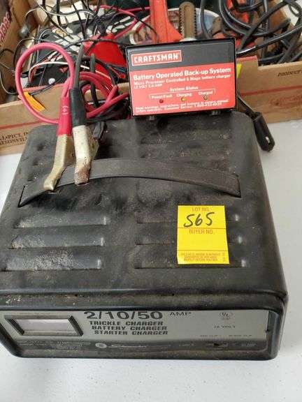 Schumacher battery charger 12 volt model SE 1052, Craftsman 12 volt