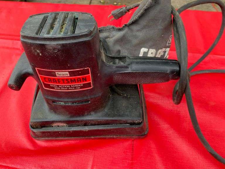 Craftsman dual action sander - Bid 