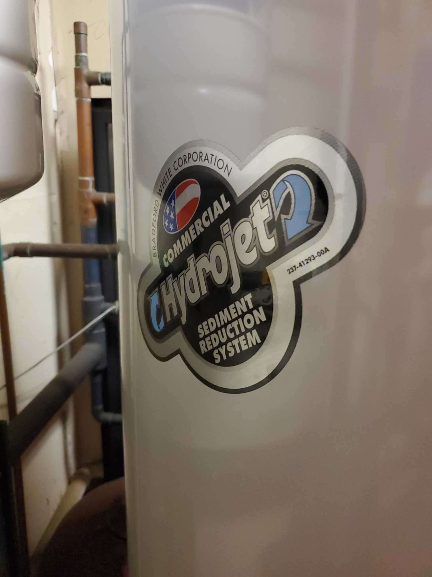 Newer Bradford White Magnum series 100 gallon natural gas water heater.  Less than 1 year old. Must remove last day of pickup! - Bid-Assets Online  Auctions